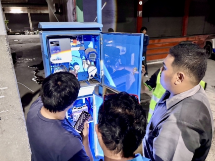 ไฟล์แนบ กปภ.สาขาสมุทรสาคร (พ) ลงพื้นที่ตรวจสอบระบบจำหน่ายน้ำ ยกระดับการลดน้ำสูญเสียในพื้นที่ DMA-21-มบ.พฤกษา 133 (คลองสี่วา)