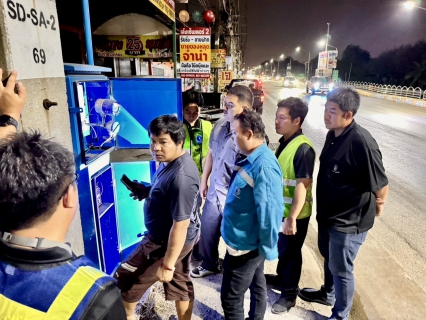 ไฟล์แนบ กปภ.สาขาสมุทรสาคร (พ) ลงพื้นที่ตรวจสอบระบบจำหน่ายน้ำ ยกระดับการลดน้ำสูญเสียในพื้นที่ DMA-21-มบ.พฤกษา 133 (คลองสี่วา)