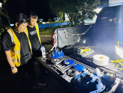 ไฟล์แนบ การประปาส่วนภูมิภาคสาขาอ่าวลึก ดำเนินการถอดล้าง PRV บริเวณโรงกรองน้ำแม่ข่ายอ่าวลึก หมู่ที่ 6  ตำบลอ่าวลึกเหนือ อำเภออ่าวลึก จังหวัดกระบี่