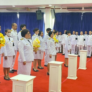 ไฟล์แนบ กปภ.สาขาคลองหลวง ร่วมพิธีวันพระบาทสมเด็จพระพุทธยอดฟ้าจุฬาโลกมหาราช และวันที่ระลึกมหาจักรีบรมราชวงศ์ 