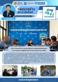 ไฟล์แนบ กปภ.สาขานราธิวาส ประชุมเตรียมความพร้อมรับมือภัยแล้งและวางแผนการปฏิบัติงานช่วงเทศกาลสงกรานต์ 2569