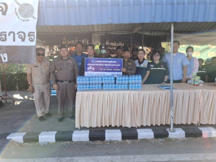 ไฟล์แนบ การประปาส่วนภูมิภาคสาขาศรีสำโรง สนับสนุนน้ำดื่ม ให้แก่  หน่วยบริการประชาชน