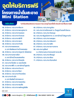ไฟล์แนบ กปภ. มอบน้ำดื่มเติมความสดชื่น บริการประชาชนตลอดช่วงเทศกาลสงกรานต์ 
