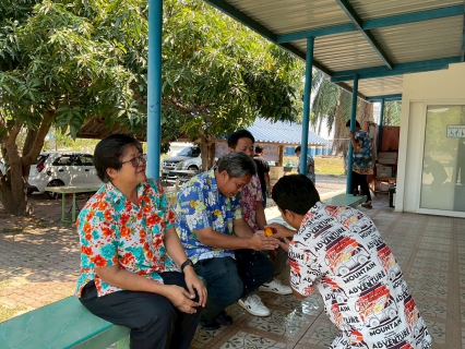 ไฟล์แนบ กปภ.สาขาพนมทวน ร่วมสืบสานประเพณีไทย จัดกิจกรรมสรงน้ำพระและพระแม่ธรณีฯ พร้อมรดน้ำดำหัวผู้ใหญ่ เพื่อขอขมา และขอพร เนื่องในวันสงกรานต์ 