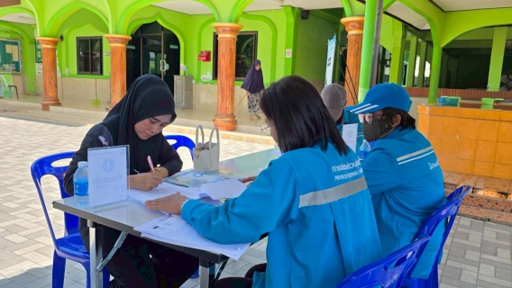 ไฟล์แนบ กปภ.สาขาสุไหงโก-ลก มุ่งมั่นเพื่อปวงชนเติมใจให้กัน ลงพื้นที่เชิงรุก "รับคำร้องติดตั้งประปาใหม่" มุ่งอำนวยความสะดวกประชาชน ณ บ้านท่าแพรก ต.เจ๊ะเห อ.ตากใบ จ.นราธิวาส