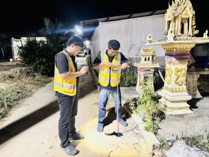 ไฟล์แนบ การประปาส่วนภูมิภาคสาขาอ่าวลึก ลงพื้นที่ทำ Step Test หาท่อแตก-รั่ว บริเวณ DM-04-01-วัดบางเหียน- จ่ายน้ำไปชุมชนหน้าสวน