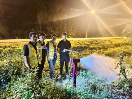 ไฟล์แนบ การประปาส่วนภูมิภาคสาขาอ่าวลึก ลงพื้นที่ทำ Step Test หาท่อแตก-รั่ว บริเวณ DM-04-01-วัดบางเหียน- จ่ายน้ำไปชุมชนหน้าสวน