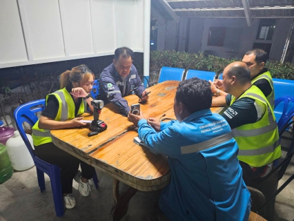 ไฟล์แนบ กปภ.สาขาระนอง ปฏิบัติการค้นหาจุดแตกรั่ว ด้วยการทำ Step Test ลดน้ำสูญเสีย ตามแผนประจำเดือน เมษายน 2569