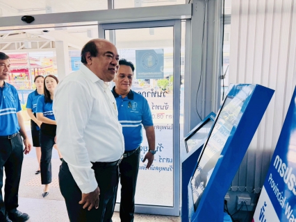 ไฟล์แนบ การประปาส่วนภูมิภาค สาขาตรัง นำโดย นายกิตติ โบว์พัฒนากุล ผู้จัดการการประปาส่วนภูมิภาค สาขาตรัง  พร้อมด้วยหัวหน้างาน พนักงานและลูกจ้างในสังกัด ให้การต้อนรับ รองผู้ว่าราชการจังหวัดตรัง นายอภิชาต สาราบรรณ์ ลงพื้นที่ตรวจเยี่ยมการดำเนินงานของการประปาส่วนภูมิภาค สาขาตรัง เพื่อติดตามมาตรการและความพร้อมในการรับมือสถานการณ์ภัยแล้ง รวมถึงติดตามความคืบหน้าโครงการงบประมาณด้านการวางท่อขยายเขตให้บริการน้ำประปาในพื้นที่จังหวัดตรัง 