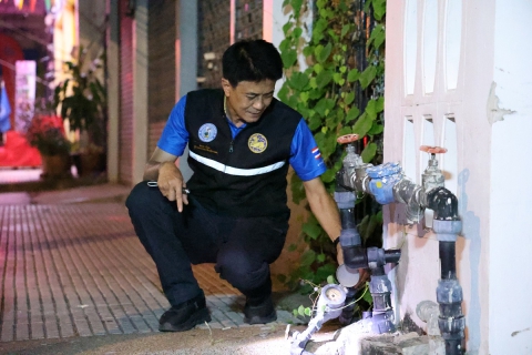 ไฟล์แนบ รองผู้ว่าการ (ปฏิบัติการ 2) ร่วมกิจกรรมเดินสำรวจหาท่อแตก-รั่ว (Active Leak Control : ALC) พื้นที่ กปภ.สาขาชัยภูมิ