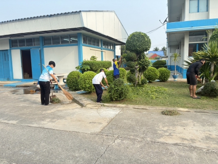 ไฟล์แนบ กปภ.สาขาสามพราน ร่วมกิจกรรมตัดหญ้าและตัดแต่งกิ่งไม้ ปรับปรุงภูมิทัศน์รอบสำนักงาน