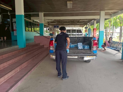 ไฟล์แนบ กปภ.สาขาสวรรคโลก สนับสนุนน้ำดื่มบรรจุขวดเพื่อใช้ในการดำเนินกิจกรรมต่าง ๆ ของโรงพยาบาลสวรรคโลก