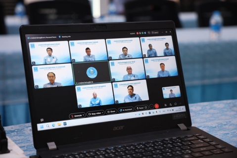 ไฟล์แนบ ผอ.กปภ.ข.6 ร่วมรับฟังการมอบนโยบายของรัฐมนตรีช่วยว่าการกระทรวงมหาดไทย (มท.2-4) ในโอกาสเข้าตรวจเยี่ยม กปภ. สำนักงานใหญ่ กรุงเทพฯ ผ่านระบบออนไลน์