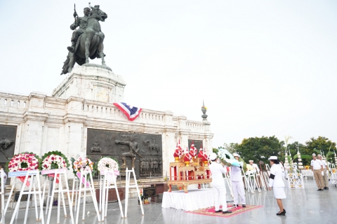 ไฟล์แนบ กปภ.สาขาพระนครศรีอยุธยา น้อมรำลึกในพระมหากรุณาธิคุณ ร่วมพิธีวางพวงมาลาถวายราชสักการะ เนื่องในวันคล้ายวันสวรรคต สมเด็จพระนเรศวรมหาราช