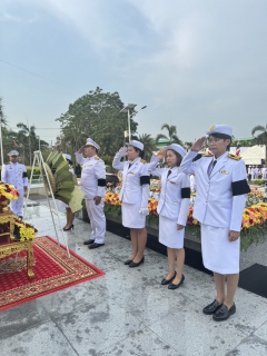 ไฟล์แนบ กปภ.ข.1 เข้าร่วมพิธีวางพวงมาลาถวายราชสักการะ เนื่องในวันคล้ายวันสวรรคตสมเด็จพระนเรศวรมหาราช ประจำปี 2569