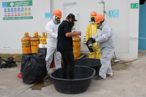 ไฟล์แนบ กปภ.สาขาระนอง จัดอบรม หลักสูตร ความปลอดภัยในการทำงานเกี่ยวกับสารเคมีอันตราย และการตอบโต้กรณีเกิดเหตุฉุกเฉิน3-3/69     