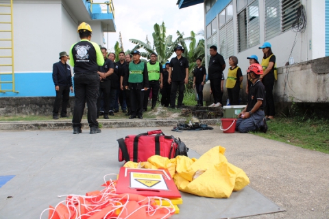 ไฟล์แนบ กปภ.สาขาระนอง จัดอบรม หลักสูตร ความปลอดภัยในการทำงานเกี่ยวกับสารเคมีอันตราย และการตอบโต้กรณีเกิดเหตุฉุกเฉิน3-3/69     