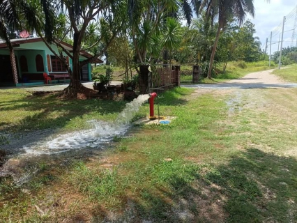 ไฟล์แนบ กปภ.สาขาคลองท่อม นำทีมลงพื้นที่ ตำบลลำทับ อำเภอลำทับ จังหวัดกระบี่ ดำเนินการเปิดล้างระบายตะกอนในเส้นท่อจ่ายน้ำ (Blow off) ผ่านหัวดับเพลิง 