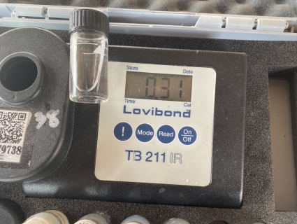 ไฟล์แนบ กปภ.สาขาขนอม ดำเนินการตรวจสอบคุณภาพน้ำประปา ณ ตลาดสดบางแพง และตลาดบางโหนด ต.ขนอม อ.ขนอม จ.นครศรีธรรมราช 