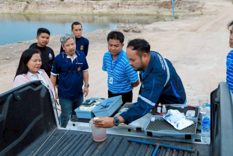 ไฟล์แนบ การประปาส่วนภูมิภาคสาขาประจวบคีรีขันธ์ ร่วมลงพื้นที่กับเจ้าหน้าที่องค์การบริหารส่วนตำบลห้วยทรายเพื่อตรวจสอบคุณภาพน้ำดิบ ณ บริเวณบึงวังด้วนและพื้นที่นาสร้าง ตำบลห้วยทราย อำเภอเมืองประจวบคีรีขันธ์ จังหวัดประจวบคีรีขันธ์