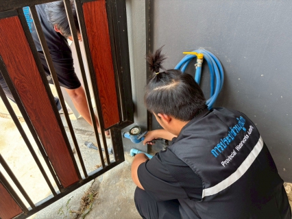 ไฟล์แนบ กปภ.สาขาเสนา จัดกิจกรรมเติมใจให้กัน ลงพื้นที่รับคำร้องติดตั้งและดูและระบบประปา บริเวณชุมชน ม.3 ต.สามกอ