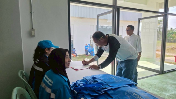 ไฟล์แนบ การประปาส่วนภูมิภาคสาขาสุไหงโก-ลก ส่งต่อความรู้และความเชี่ยวชาญด้านน้ำประปาสู่ 3 อปท. ในโครงการ น้ำประปา กปภ.-อปท. เพื่อปวงชน ปี 2569 เพื่อมุ่งสู่เป้าหมายการยกระดับคุณภาพชีวิตของประชาชนให้มีน้ำประปาสะอาดใช้ในทุกพื้นที่ พร้อมรณรงค์ต่อต้านยาเสพติดตามมาตรฐาน มยส.