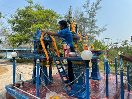 ไฟล์แนบ กปภ.สาขาบางสะพาน  จัดกิจกรรมทำบุญสำนักงานและเจริญพระพุทธมนต์  เนื่องในเทศกาลวันสงกรานต์ (วันปีใหม่ไทย) ประจำปี 2569