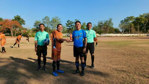 ไฟล์แนบ กปภ.สาขาปราณบุรี เข้าร่วมการแข่งขันฟุตบอลมวลชน อำเภอปราณบุรีคัพ ประจำปี 2569  เสริมสร้างสุขภาพและความสัมพันธ์ระหว่างหน่วยงาน