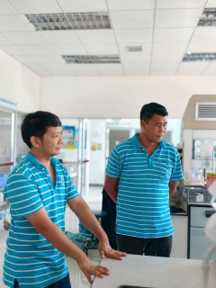 ไฟล์แนบ กปภ.สาขากาญจนบุรี เข้าร่วมกิจกรรม THE 1 - POINT TALK ประจำเดือนพฤษภาคม 2569 ณ อาคารห้องปฏิบัติการ งานควบคุมคุณภาพน้ำ 1 กองระบบผลิตและควบคุมคุณภาพน้ำ การประปาส่วนภูมิภาคเขต 3