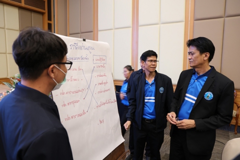 ไฟล์แนบ คณะผู้บริหารสายงาน รองผู้ว่าการ (ปฏิบัติการ 2) ร่วมกิจกรรม Workshop จัดทำแผนปฏิบัติการ แนวทางที่เหมาะสม ในการเพิ่มปริมาณน้ำจำหน่าย ภายใต้การควบคุมน้ำสูญเสีย 