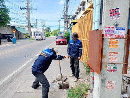 ไฟล์แนบ กปภ.สาขาอ้อมน้อย ลงพื้นที่ ทำ Zero Test 