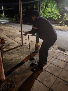 ไฟล์แนบ กปภ.สาขาท่ามะกาลงพื้นที่ ทำ Step Test ค้นหาท่อแตกรั่ว