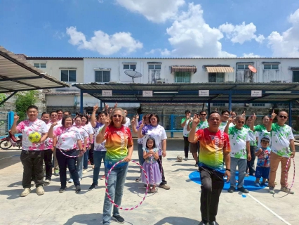 ไฟล์แนบ กปภ.สาขาพนัสนิคม จัดกิจกรรม Sport day กีฬาสี "สนามนี้มีแต่ รอยยิ้ม"