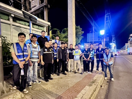 ไฟล์แนบ กปภ.สาขาสมุทรสาคร (พ) ลงพื้นที่ดำเนินการ Step Test ค้นหาท่อแตกท่อรั่ว บริเวณ DMA-31-ปากซอยอู่ปรีชา