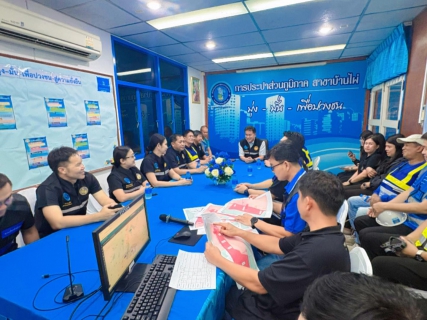 ไฟล์แนบ รปก.2 ร่วมลงพื้นที่เดินสำรวจหาท่อแตก - รั่ว ที่ กปภ.สาขาบ้านไผ่