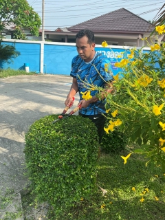 ไฟล์แนบ กปภ.สาขาสามพราน ร่วมกิจกรรมตัดหญ้าและตัดแต่งกิ่งไม้ ปรับปรุงภูมิทัศน์รอบสำนักงาน