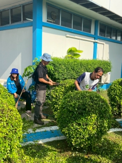 ไฟล์แนบ กปภ.สาขาสามพราน ร่วมกิจกรรมตัดหญ้าและตัดแต่งกิ่งไม้ ปรับปรุงภูมิทัศน์รอบสำนักงาน