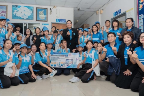 ไฟล์แนบ รองผู้ว่าการ (ทรัพยากรบุุคคลเเละบริหารองค์กร)  การประปาส่วนภูมิภาค เป็นประธานเปิดกิจกรรม  เปิดโลกการเรียนรู้ด้านการประปา สำหรับนักเรียนผู้บกพร่องทางการได้ยิน ซึ่งจัดขึ้นโดย การประปาส่วนภูมิภาค ร่วมกับ โรงเรียนโสตศึกษาจังหวัดขอนแก่น