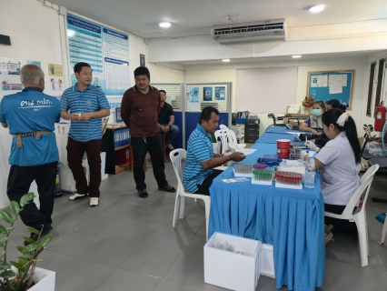 ไฟล์แนบ การประปาส่วนภูมิภาคสาขาจัตุรัส จัดตรวจสุขภาพประจำปี 2569