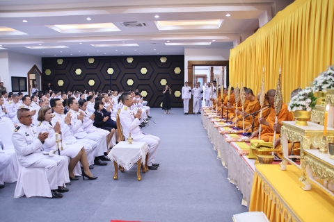ไฟล์แนบ การประปาส่วนภูมิภาคสาขาประจวบคีรีขันธ์ ร่วมพิธีสวดพระพุทธมนต์และพิธีทำบุญตักบาตรถวายพระราชกุศล เนื่องในโอกาสการประกาศยกย่องพระเกียรติคุณพระราชกรณียกิจในวาระครบ 100 ปี สมเด็จพระนางเจ้ารำไพพรรณี พระบรมราชินี ในรัชกาลที่ 7 
