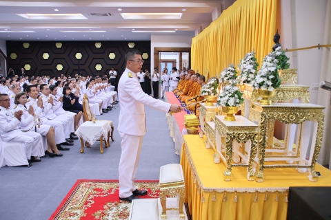 ไฟล์แนบ การประปาส่วนภูมิภาคสาขาประจวบคีรีขันธ์ ร่วมพิธีสวดพระพุทธมนต์และพิธีทำบุญตักบาตรถวายพระราชกุศล เนื่องในโอกาสการประกาศยกย่องพระเกียรติคุณพระราชกรณียกิจในวาระครบ 100 ปี สมเด็จพระนางเจ้ารำไพพรรณี พระบรมราชินี ในรัชกาลที่ 7 