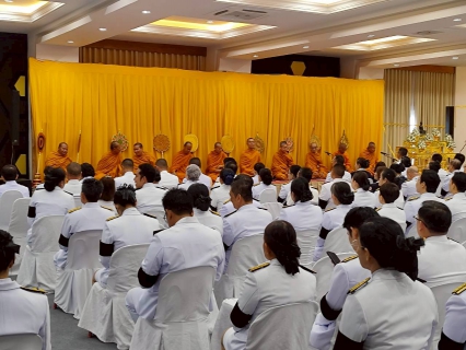 ไฟล์แนบ การประปาส่วนภูมิภาคสาขาประจวบคีรีขันธ์ ร่วมพิธีสวดพระพุทธมนต์และพิธีทำบุญตักบาตรถวายพระราชกุศล เนื่องในโอกาสการประกาศยกย่องพระเกียรติคุณพระราชกรณียกิจในวาระครบ 100 ปี สมเด็จพระนางเจ้ารำไพพรรณี พระบรมราชินี ในรัชกาลที่ 7 