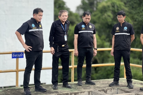 ไฟล์แนบ รองผู้ว่าการ (ปฏิบัติการ 2) ลงพื้นที่ตรวจเยี่ยมติดตามการดำเนินโครงการจัดการน้ำสะอาด (Water Safety Plan : WSP) ณ สถานีผลิตน้ำ กปภ.สาขาร้อยเอ็ด (โรงกรองน้ำบ้านเหล่ากล้วย)