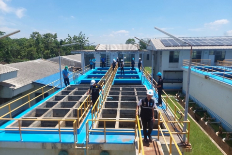 ไฟล์แนบ รองผู้ว่าการ (ปฏิบัติการ 2) ลงพื้นที่ตรวจเยี่ยมติดตามการดำเนินโครงการจัดการน้ำสะอาด (Water Safety Plan : WSP) ณ สถานีผลิตน้ำ กปภ.สาขาจัตุรัส จ.ชัยภูมิ (โรงกรองน้ำแม่ข่ายโนนจาน) 
