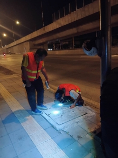 ไฟล์แนบ การประปาส่วนภูมิภาคสาขาฉะเชิงเทรา ดำเนินกิจกรรมสำรวจหาท่อแตก-รั่วเชิงรุก (Active Leak Control : ALC) 