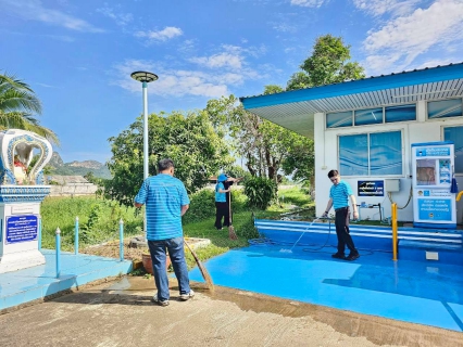 ไฟล์แนบ กปภ.สาขาทุ่งเสลี่ยม รวมพลังจัดกิจกรรม "Big Cleaning Day" มุ่งยกระดับสิ่งแวดล้อมและการบริการ