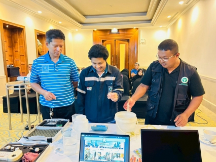 ไฟล์แนบ กปภ.สาขาตะกั่วป่า ร่วมเป็นวิทยากรให้ความรู้ระบบการผลิตน้ำประปา พร้อมทั้งออกพบลูกค้ารายใหญ่