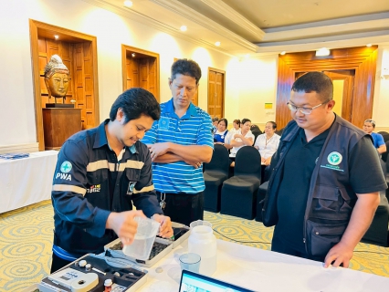 ไฟล์แนบ กปภ.สาขาตะกั่วป่า ร่วมเป็นวิทยากรให้ความรู้ระบบการผลิตน้ำประปา พร้อมทั้งออกพบลูกค้ารายใหญ่
