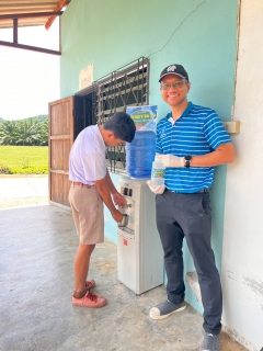 ไฟล์แนบ กปภ.สาขาขนอม สานต่อโครงการ หลอมรวมใจ มอบน้ำใสสะอาดให้โรงเรียน ระยะที่ 3 ประจำปี 2569