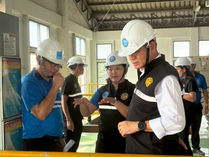 ไฟล์แนบ รองผู้ว่าการ (ปฏิบัติการ 2) ลงพื้นที่ตรวจเยี่ยม พร้อมมอบนโยบายการดำเนินงานในการผลิต  จ่ายน้ำประปา ณ กปภ.สาขาขอนแก่น (พ)